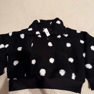 NWT: loft sherpa pull over